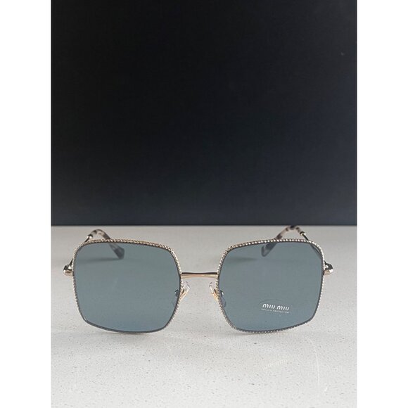Miu Miu MU 61VS Square gold sunglasses main image 8
